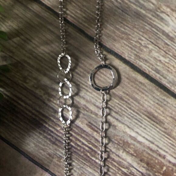 Silver leaf Necklace   - Picture 4 of 4